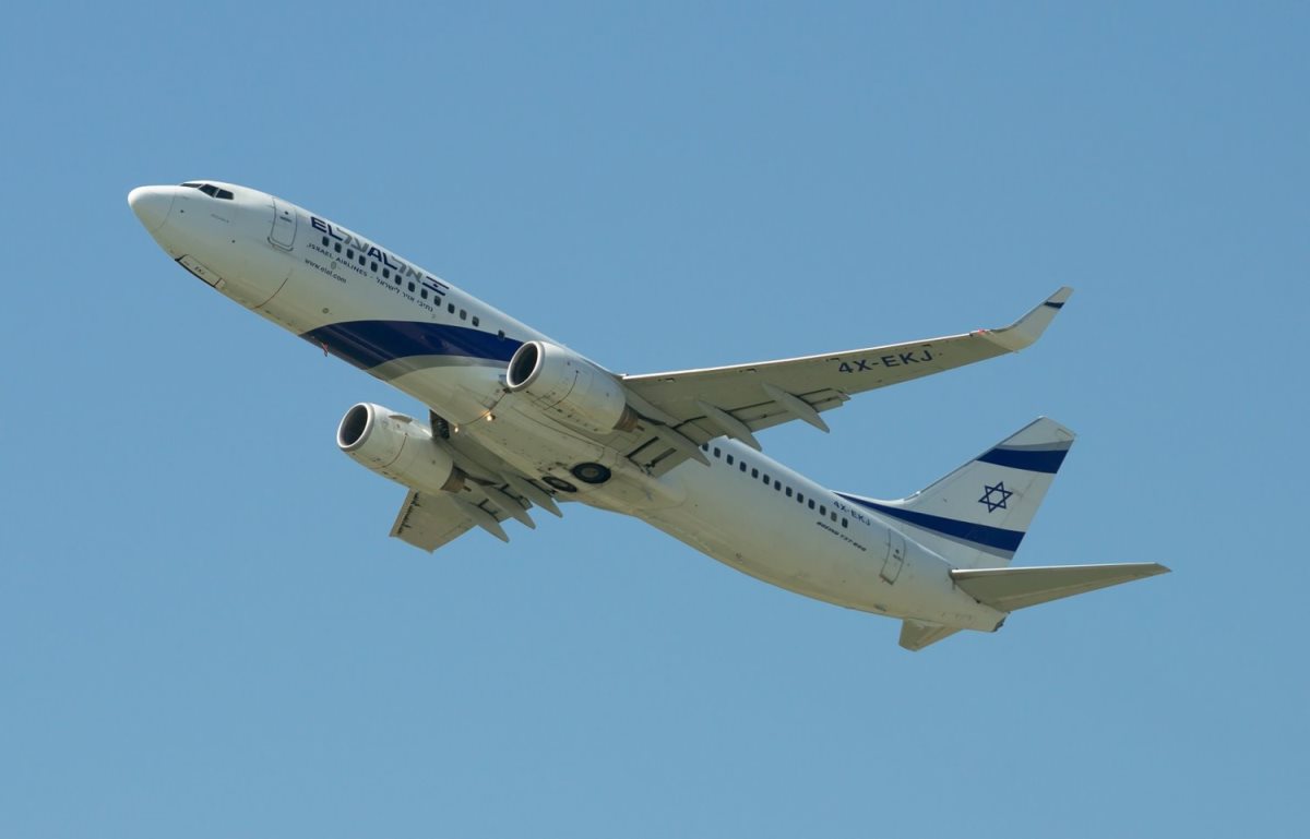 מטוס אל על (קרדיט: b1 foto from pixabay)