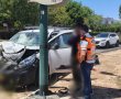 נהג נפגע קל בתאונת דרכים עצמית באשדוד