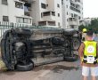 נס: התהפך עם רכבו באשדוד ויצא בפציעות קלות